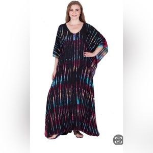 Hippie Boho Gypsy Loungewear . Freesize.  BL/RD14.  12817